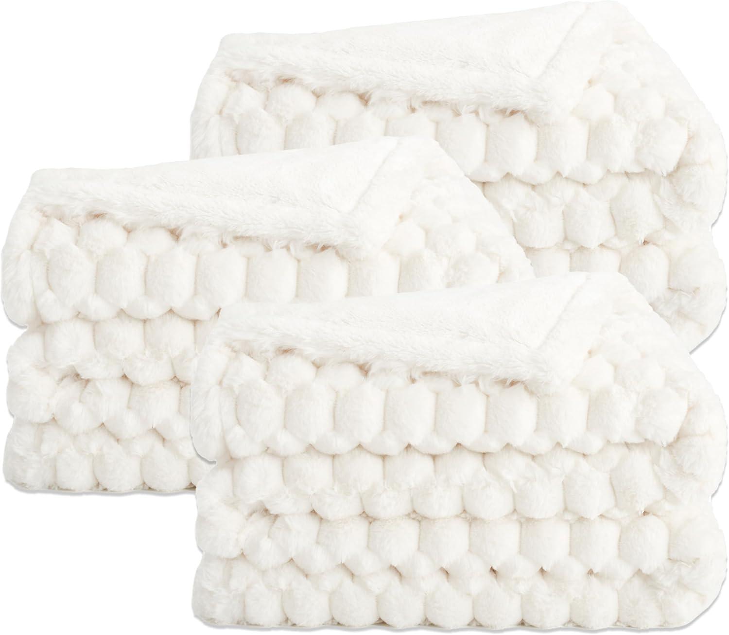 image:imageAston amp Arden Luxury Faux Fur Blanket Ultra Soft Plush amp Fuzzy Throw in Giftable Box Real Fox Furry Texture All Season Decorative for Sofa Couch and Bed 50x70 Bronze MoonCottontail Ivory