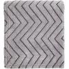 Arkwright Zigzag Fleece Throw Blankets Bulk – Pack of 12 – Soft and Warm Chevron Coral Textured Throws, Perfect for Couch, Sofa, Bedroom, Camping, and Travel, 50 x 60 in, Assorted Colors(Chevron)