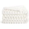 Aston & Arden Luxury Faux Fur Blanket – Ultra Soft, Plush & Fuzzy Throw in Giftable Box, Real Fox Furry Texture, All Season Decorative for Sofa, Couch, and Bed, 50×70, Bronze Moon(Cottontail Ivory)