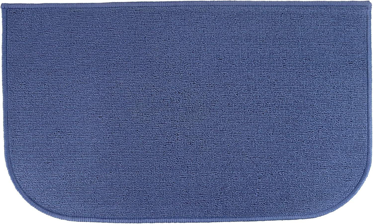 image:imageArkwright SC Jakarta 2 Pc Rug Mat Set Non Skid Latex Backing Floor Rugs for Home Kitchen Outdoor 16x23 amp 20x30 in BlueBlue