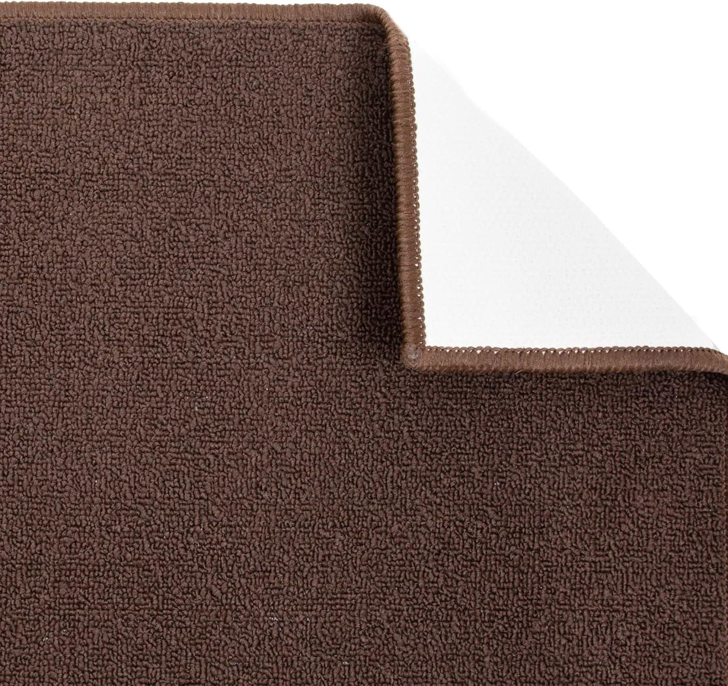 image:imageArkwright SC Jakarta 2 Pc Rug Mat Set Non Skid Latex Backing Floor Rugs for Home Kitchen Outdoor 16x23 amp 20x30 in BlueBrown