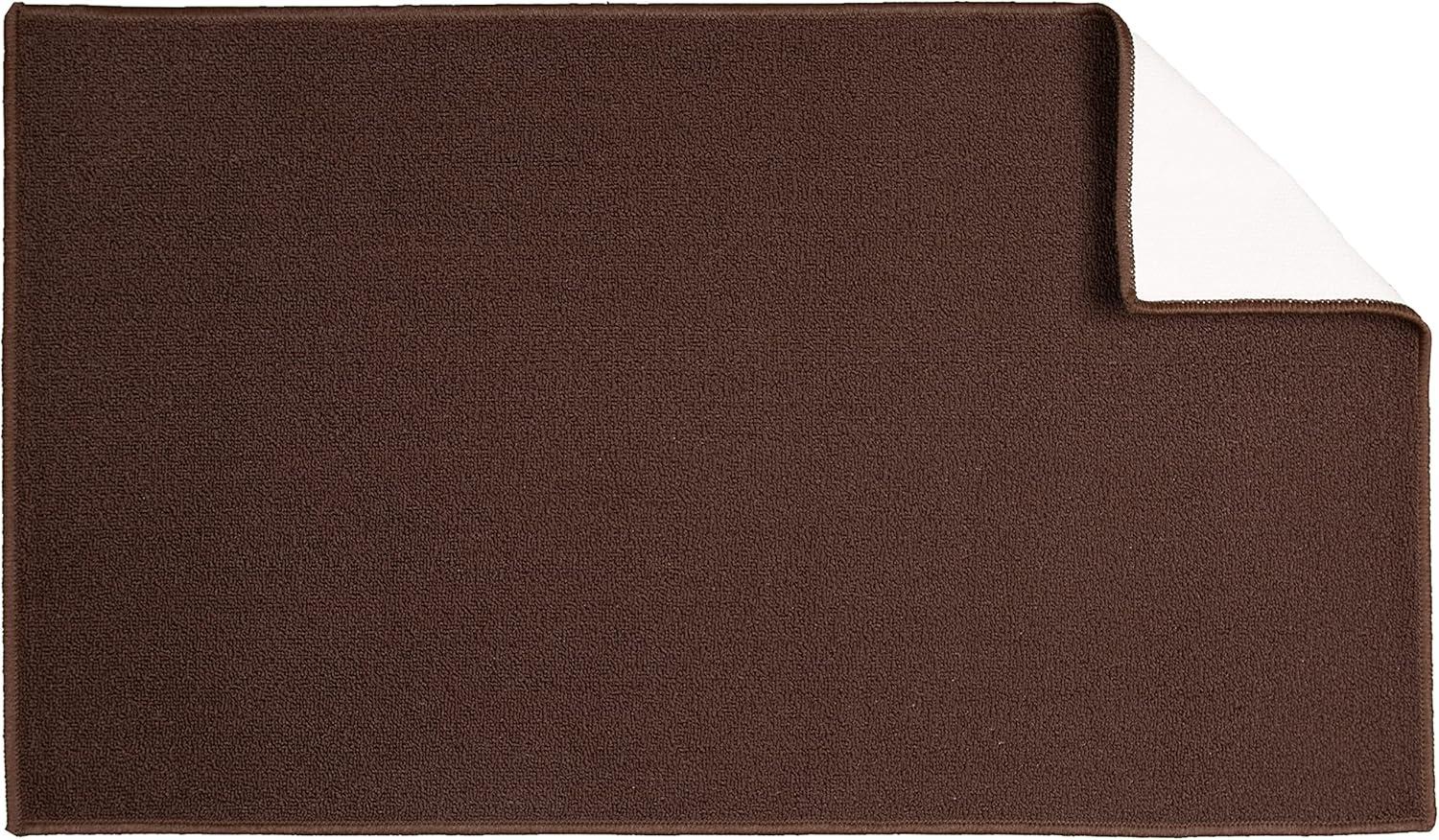image:imageArkwright SC Jakarta 2 Pc Rug Mat Set Non Skid Latex Backing Floor Rugs for Home Kitchen Outdoor 16x23 amp 20x30 in BlueBrown