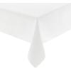 Arkwright Mariposa Spun Polyester Tablecloths – (Pack of 6) Soft, Wrinkle Resistant Square Table Cover Perfect for Parties, Holiday Dinner, Banquets, 42 x 42 in, Black(White)