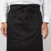 Arkwright Server Bistro Aprons – Unisex Adult Professional Restaurant Bulk Set, Perfect for Grilling, Auto Shop, and Salon(Black)