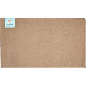 Arkwright SC Jakarta 2 Pc Rug Mat Set – Non Skid Latex Backing Floor Rugs for Home, Kitchen, Outdoor (16×23 & 20×30 in, Blue)(Taupe)