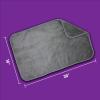 Arkwright TowelZilla Microfiber Cleaning Cloths – Ultra-Thick 800 GSM, Lint Free Car Drying Towel for Polishing, Washing, Auto Detailing, 25 x 36 in, Grey(Grey)