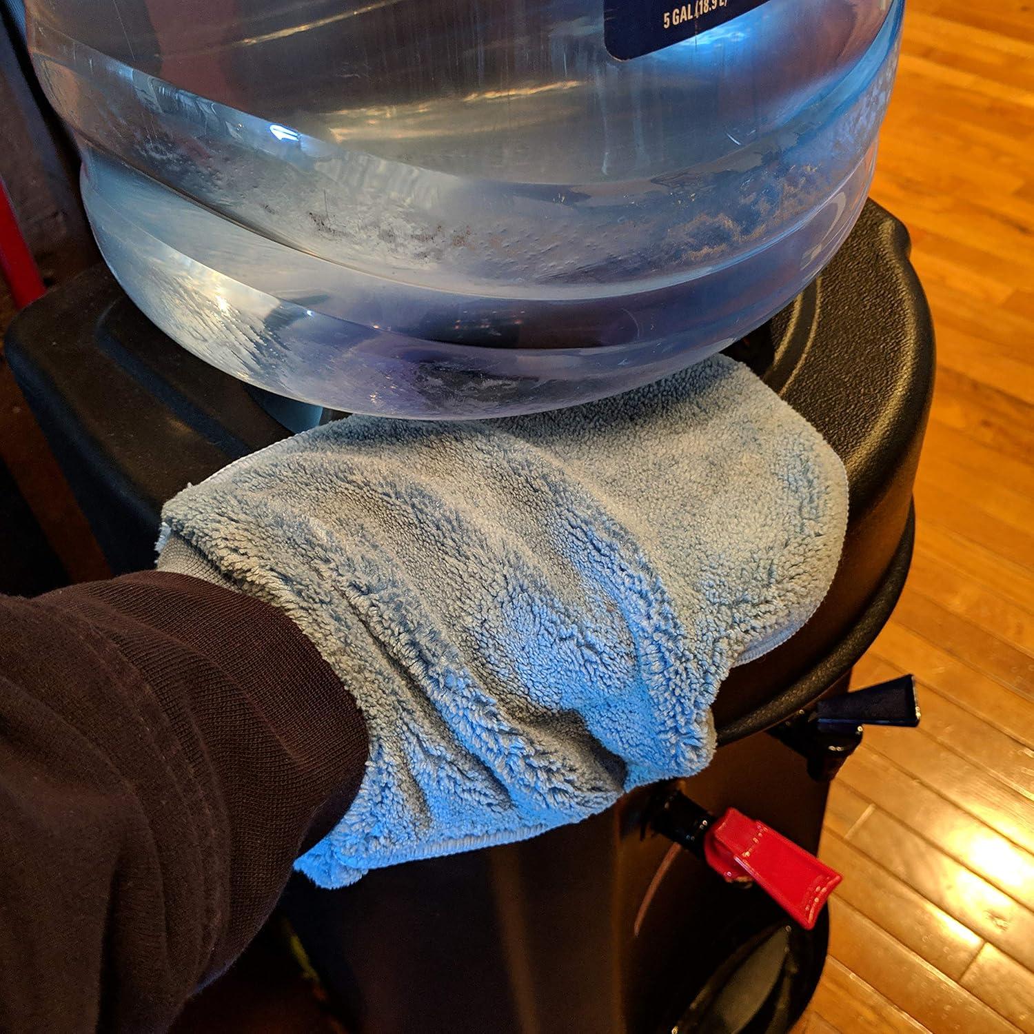 image:imageArkwright Microfiber Cleaning Dusting Mitts Pack of 6 Smart Choice Quick Dry Dust Mitt Glove Duster for Home Furniture Car and Household Polishing Blue6