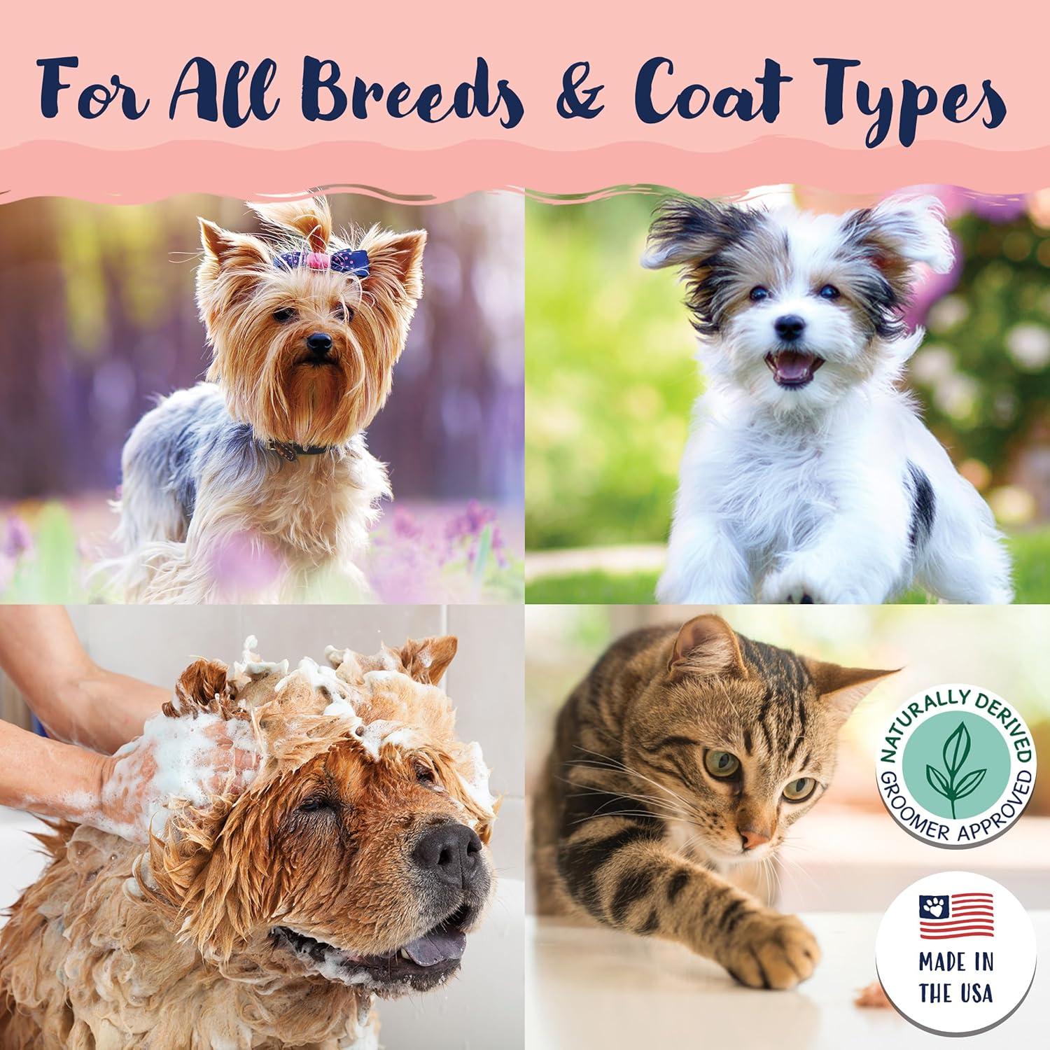 image:imageBobbi Panter Gorgeous Dry Dog amp Cat Waterless Shampoo Spray ParabenFree SaltFree TearFree Soothing Aloe Vera amp Vitamin E 8 oz Waterless Pet Shampoo for Grooming Odor Control