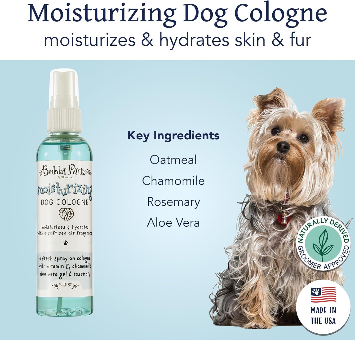image:imageNilodor Moisturizing Dog Cologne Made in the USA ParabenFree SaltFree TearFree Bobbi Panter Botanicals Collection 8 oz Spray for Odor Control Coat Hydration and LongLasting Scent8 Ounce Pack of 1