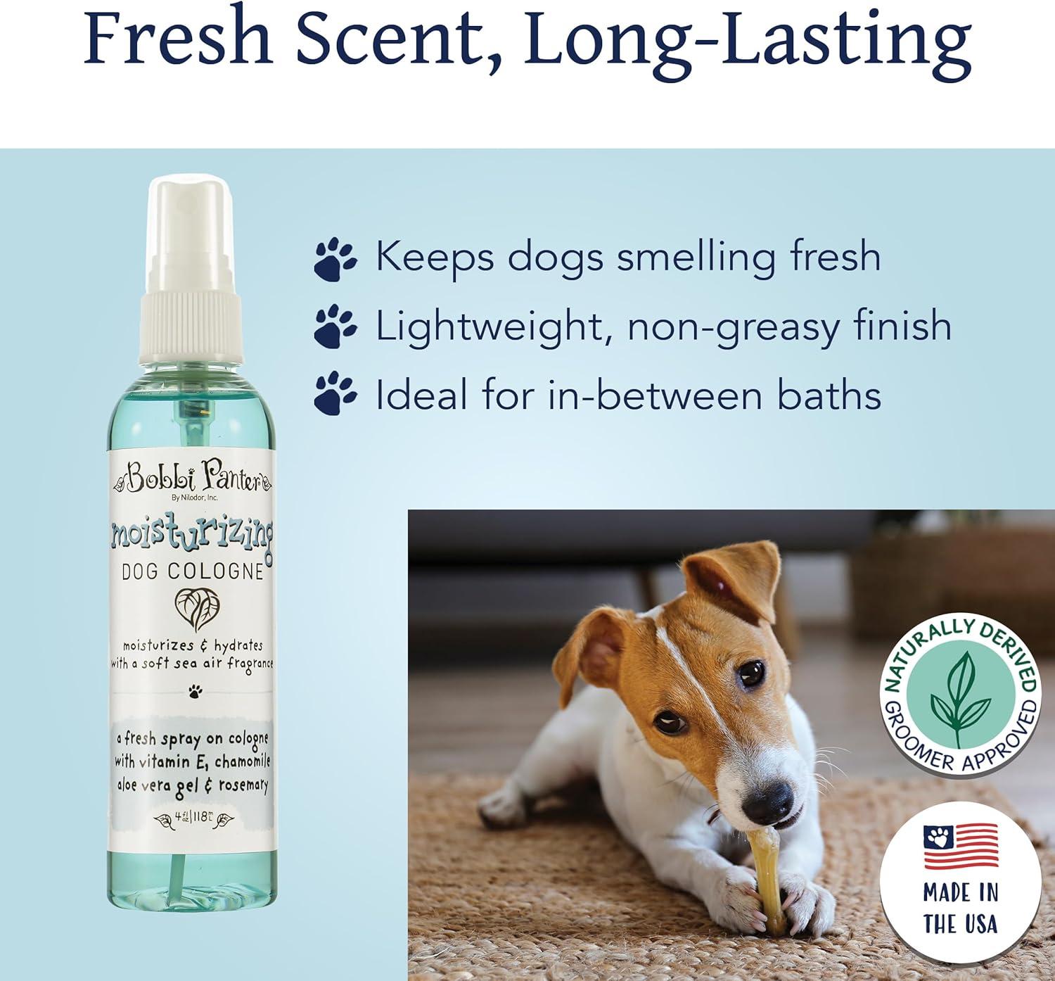 image:imageNilodor Moisturizing Dog Cologne Made in the USA ParabenFree SaltFree TearFree Bobbi Panter Botanicals Collection 8 oz Spray for Odor Control Coat Hydration and LongLasting Scent8 Ounce Pack of 1