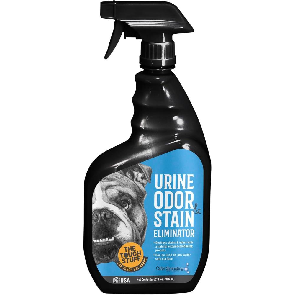 image:imageArkwright Tough Stuff Urine Odor amp Stain Eliminator Spray Pet Safe EnzymeBased NonToxic Cleaner for Floors Carpets and Furniture 32 Fl Oz Spray Bottle Fresh Scent