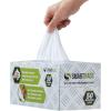 Arkwright Smart Rags Microfiber Cleaning Cloths, Pack of 50 in a Box, Lint Free 180 GSM Reusable Towels for Auto, Office and Household Cleaning, 12 x 12 in, White(White)