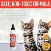 Nilodor Arkwright Tough Stuff Cat Repellent Spray – Natural Formula Discourages Scratching, Chewing & Biting, Safe for Kittens & Cats, Effective Training Aid, Made in The USA, 8 fl. oz. Spray