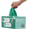 Arkwright Smart Rags Microfiber Cleaning Cloths, Pack of 50 in a Box, Lint Free 180 GSM Reusable Towels for Auto, Office and Household Cleaning, 12 x 12 in, White(Green)