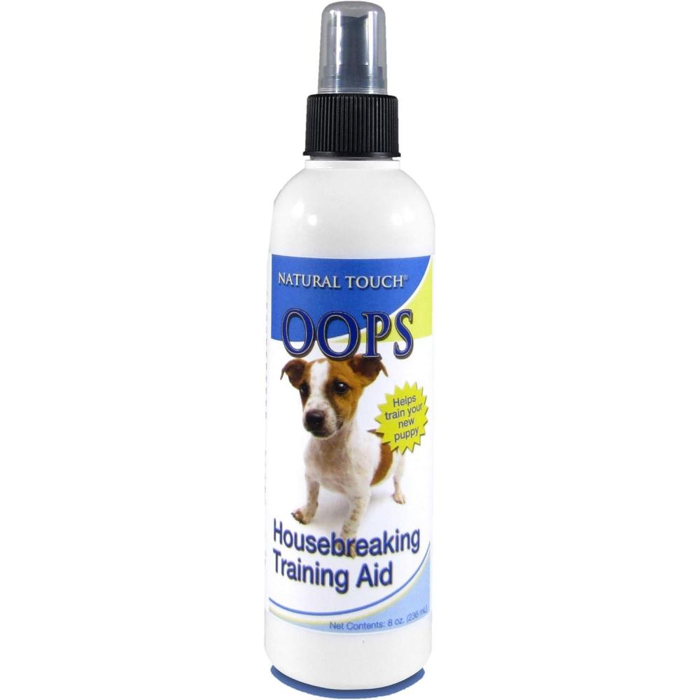 image:imageOOPS Housebreaking Aid Training Spray Indoor amp Outdoor Dog Training MessFree Housebreaking Solution Made in the USA 8 fl oz Spray