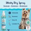 Bobbi Panter Stinky Dog Spray, 8oz., Neutralizes Skunk and Bad Odors, Degreases Fur, Bobbi Panter Signature Collection, Paraben-Free, Salt-Free & Tear-Free