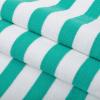Arkwright Cali Cabana Stripe Beach Towel – Case of 32, Soft Quick Dry 100% Cotton Terry Towels Set for Pool, Swim, and Hot Tub, 30 x 60 in, Beige(Green)