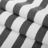 Arkwright Cali Cabana Stripe Beach Towel – Case of 32, Soft Quick Dry 100% Cotton Terry Towels Set for Pool, Swim, and Hot Tub, 30 x 60 in, Beige(Grey)