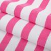 Arkwright Cali Cabana Stripe Beach Towel – Case of 32, Soft Quick Dry 100% Cotton Terry Towels Set for Pool, Swim, and Hot Tub, 30 x 60 in, Beige(Pink)