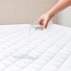 Arkwright Waterproof Mattress Pad Cover (Full) 15 in. Drop, Quilted Mattress Protector Cover, Breathable, Soft Polyester Microfiber, Deep Pockets, Machine Washable Mattress Topper, White(1)