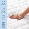 Arkwright Waterproof Mattress Pad Cover (Full) 15 in. Drop, Quilted Mattress Protector Cover, Breathable, Soft Polyester Microfiber, Deep Pockets, Machine Washable Mattress Topper, White(1)