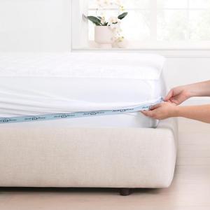 Arkwright Waterproof Mattress Pad Cover (Full) 15 in. Drop, Quilted Mattress Protector Cover, Breathable, Soft Polyester Microfiber, Deep Pockets, Machine Washable Mattress Topper, White(1)